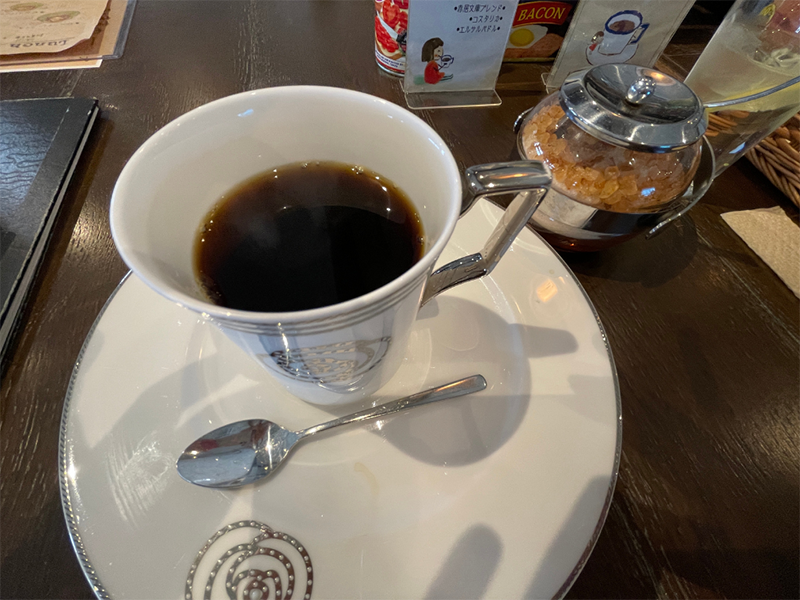 Cafe 赤居文庫のコーヒー