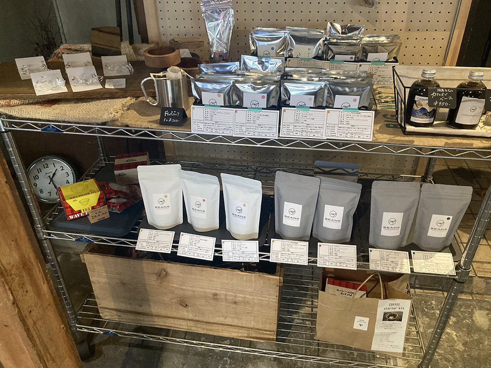 COFFEE STAND Willyで販売しているコヒー豆