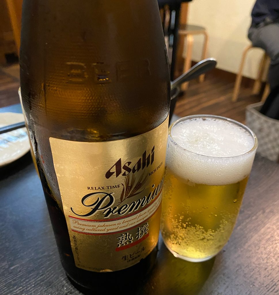 錦糸町ふとっぱらやのビール「熟撰」