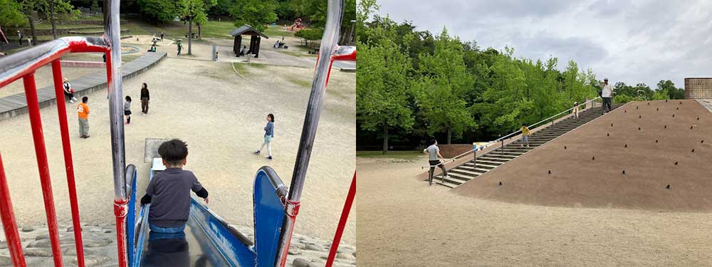宝ヶ池公園 / 子どもの楽園の滑り台