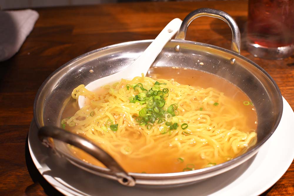 ジンギスカン羊DELのメニュー「〆のつけ麺」
