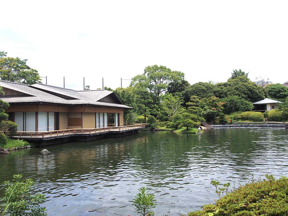 「行船公園」の平成庭園