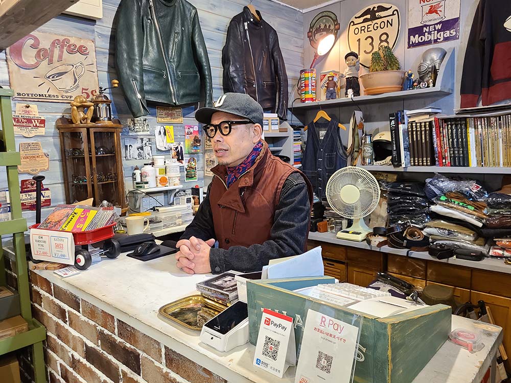 OLD STAND UPの店主「酒井潔さん」