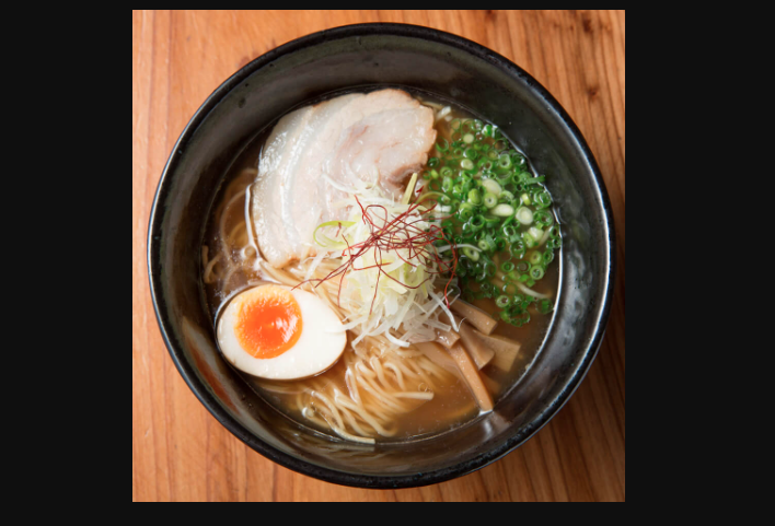 「豆でっぽう」のラーメン