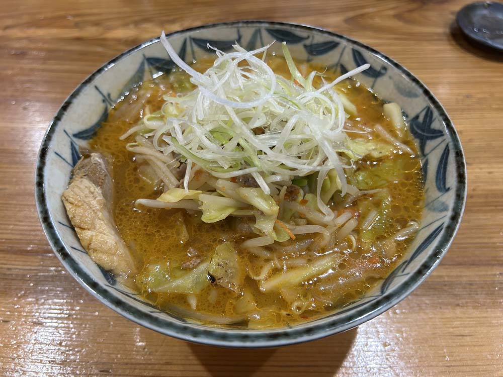 「豆でっぽう」の味噌ラーメン