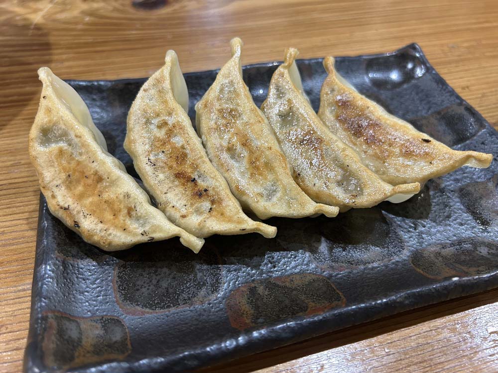 「豆でっぽう」の餃子