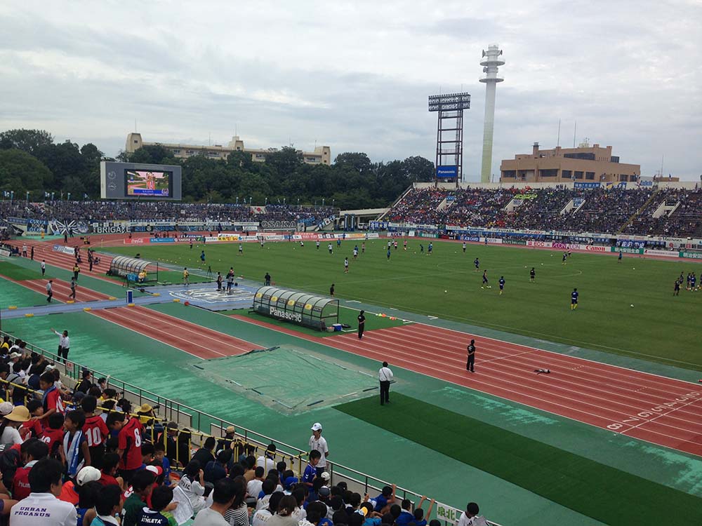 万博記念競技場の風景